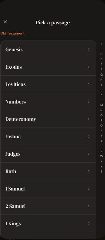 mermr Bible passage picker